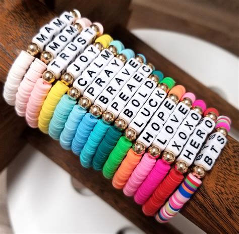 cute words for bracelets.